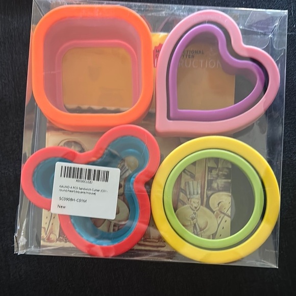 Other - Colorful Cookie Cutter Set
